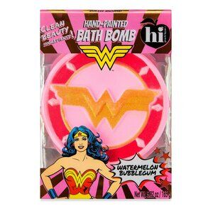 2/$12 💥🆕 Wonder Woman Hand Painted 1" Thick Round Bath Bomb | 4401